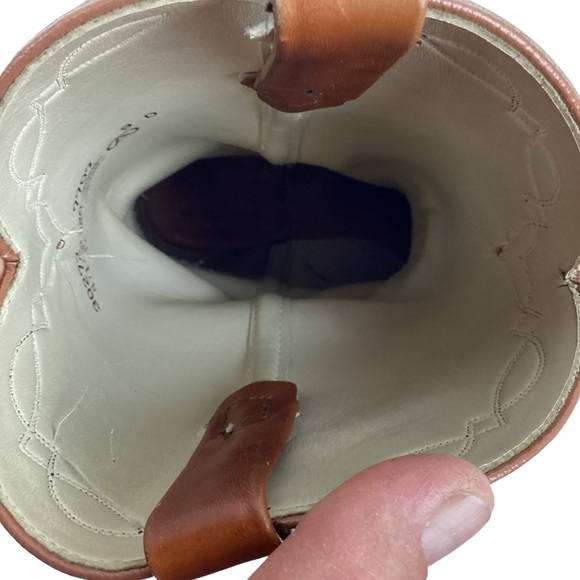 ACME Mens Western Leather Cowboy Boots - Picture 13 of 16